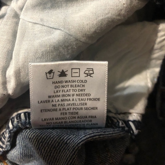 NWT Blue Turtle Distressed "Holes" Blue Jeans Size 3 - Picture 3 of 12